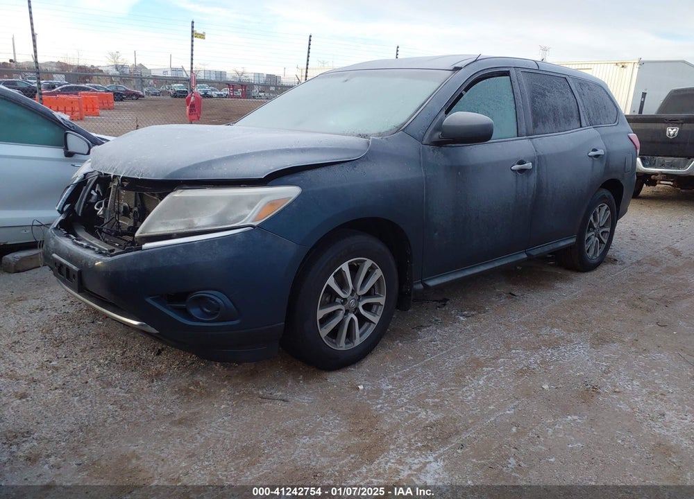 2014 NISSAN PATHFINDER S VIN: 5N1AR2MMXEC611027