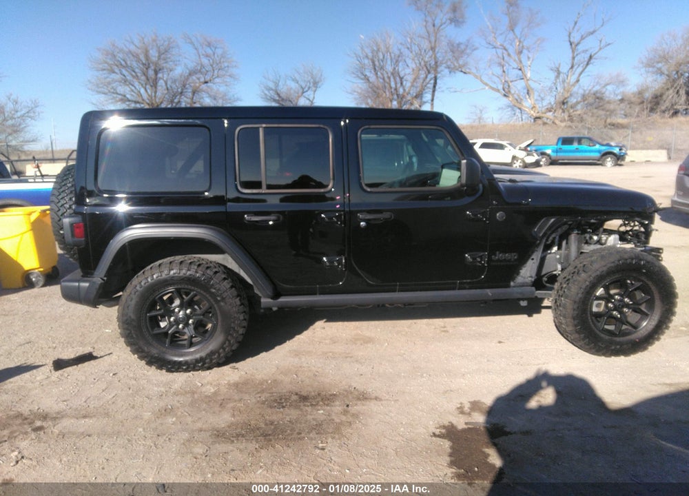 2024 JEEP WRANGLER 4-DOOR WILLYS 4X4 VIN: 1C4PJXDG3RW266909