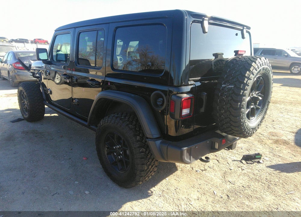 2024 JEEP WRANGLER 4-DOOR WILLYS 4X4 VIN: 1C4PJXDG3RW266909