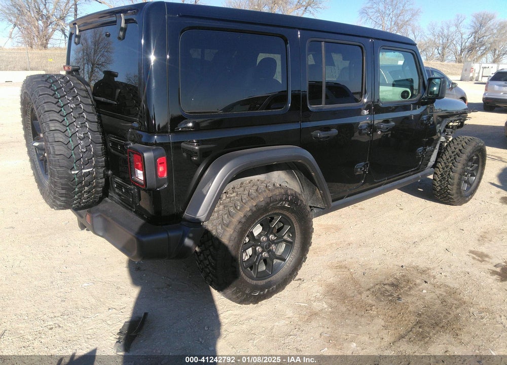2024 JEEP WRANGLER 4-DOOR WILLYS 4X4 VIN: 1C4PJXDG3RW266909