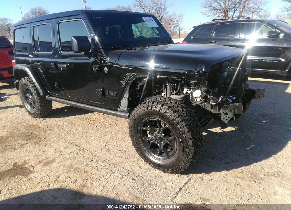 2024 JEEP WRANGLER 4-DOOR WILLYS 4X4 VIN: 1C4PJXDG3RW266909