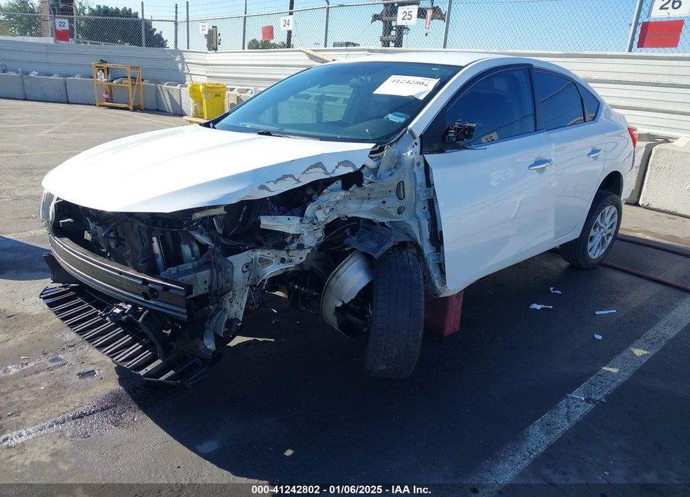 2019 NISSAN SENTRA SV VIN: 3N1AB7AP5KY251773