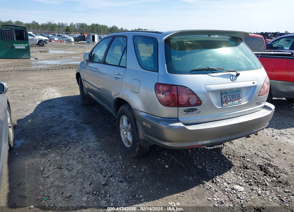 2000 LEXUS RX 300 VIN: JT6HF10UXY0158911