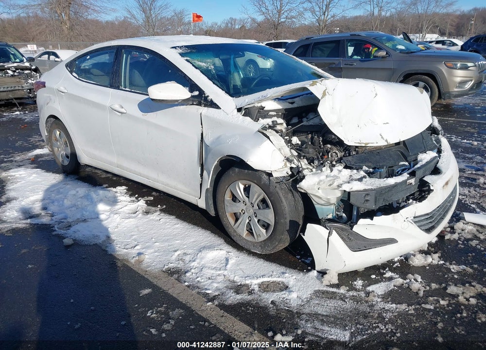 2016 HYUNDAI ELANTRA SE VIN: 5NPDH4AE3GH719400