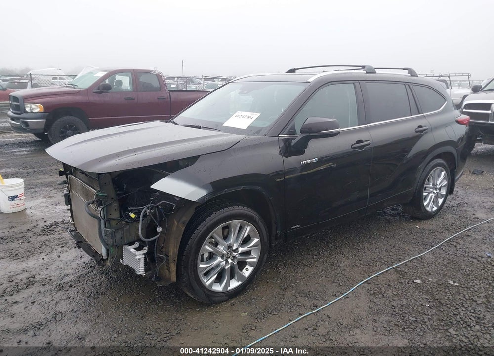 2021 TOYOTA HIGHLANDER HYBRID LIMITED VIN: 5TDXBRCHXMS061650