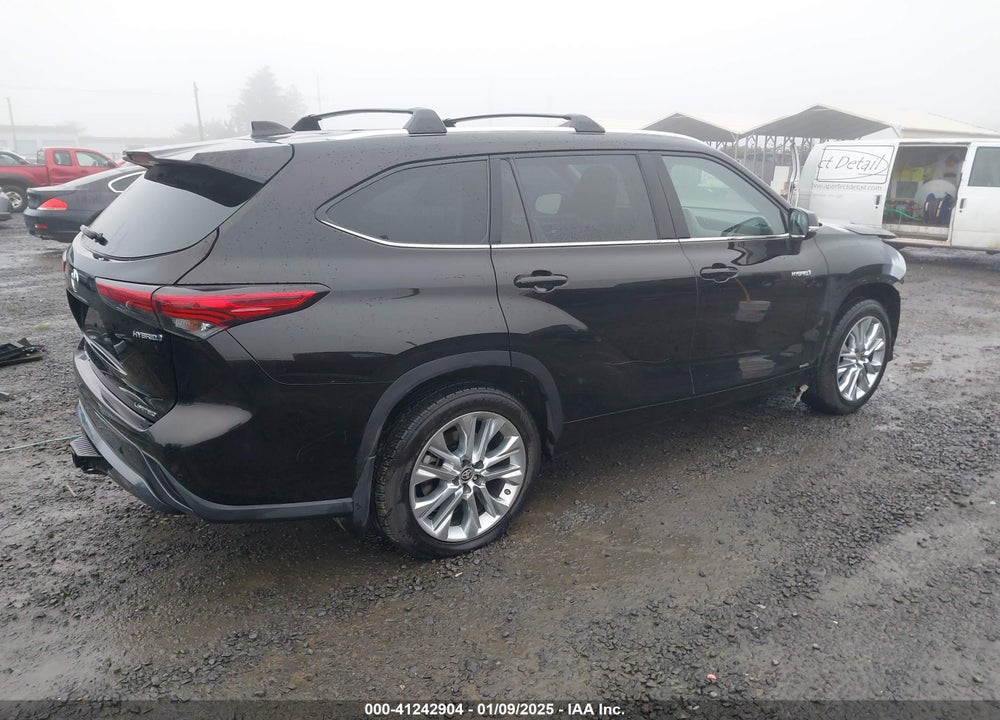 2021 TOYOTA HIGHLANDER HYBRID LIMITED VIN: 5TDXBRCHXMS061650