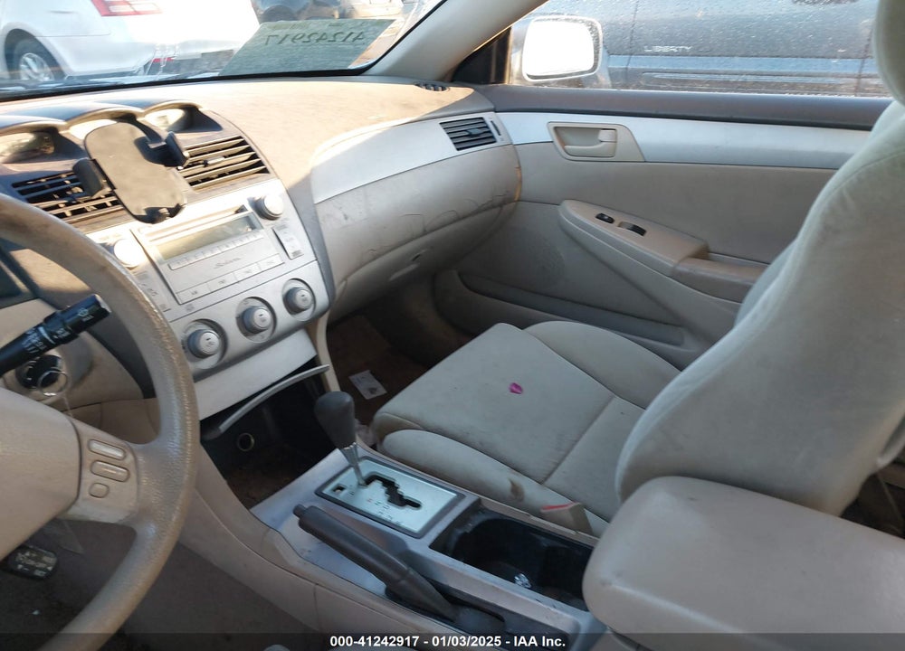 2004 TOYOTA CAMRY SOLARA SE VIN: 4T1CE38PX4U883620