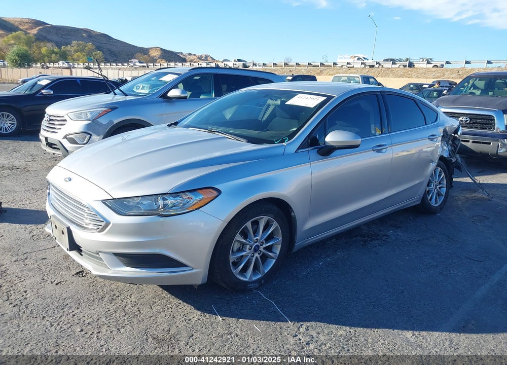 2017 FORD FUSION SE VIN: 3FA6P0H75HR294455