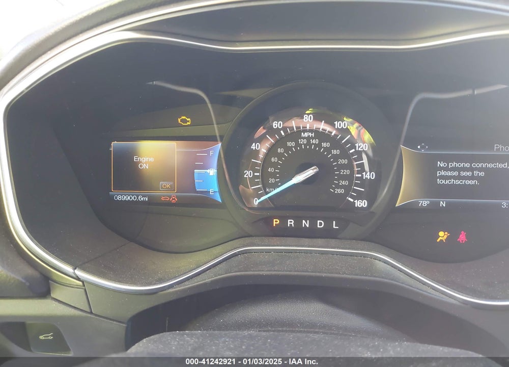 2017 FORD FUSION SE VIN: 3FA6P0H75HR294455