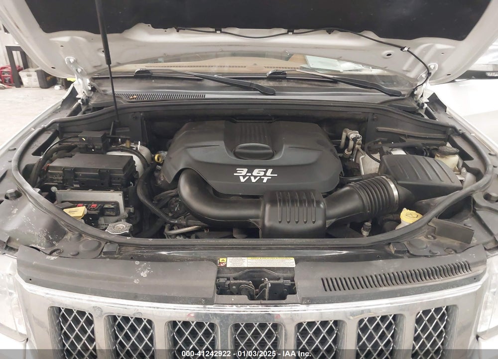 2013 JEEP GRAND CHEROKEE OVERLAND SUMMIT VIN: 1C4RJFCG7DC581808
