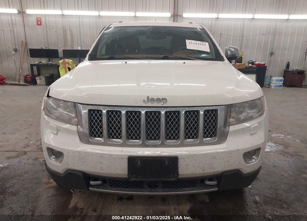 2013 JEEP GRAND CHEROKEE OVERLAND SUMMIT VIN: 1C4RJFCG7DC581808