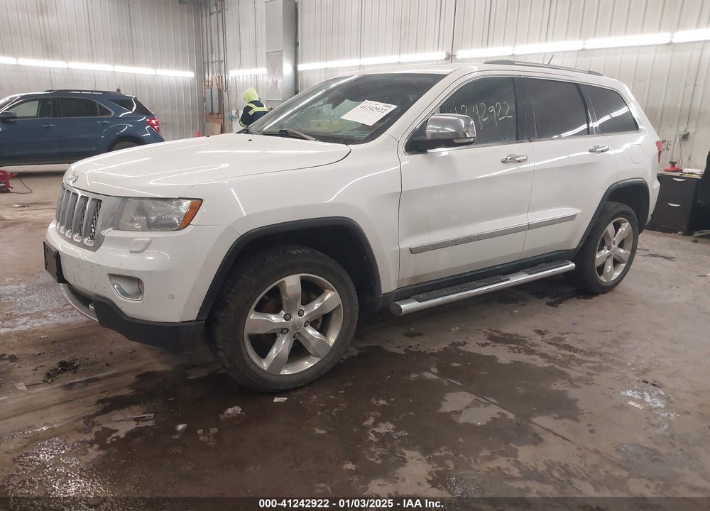 2013 JEEP GRAND CHEROKEE OVERLAND SUMMIT VIN: 1C4RJFCG7DC581808