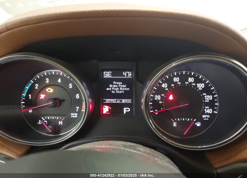 2013 JEEP GRAND CHEROKEE OVERLAND SUMMIT VIN: 1C4RJFCG7DC581808