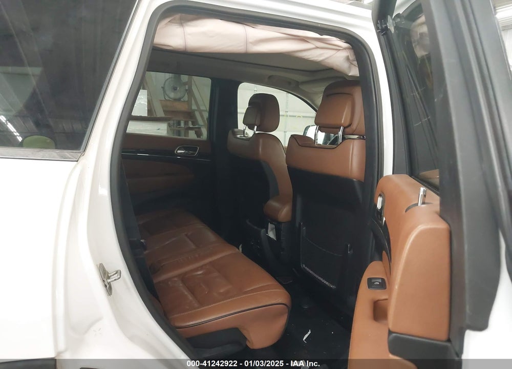 2013 JEEP GRAND CHEROKEE OVERLAND SUMMIT VIN: 1C4RJFCG7DC581808