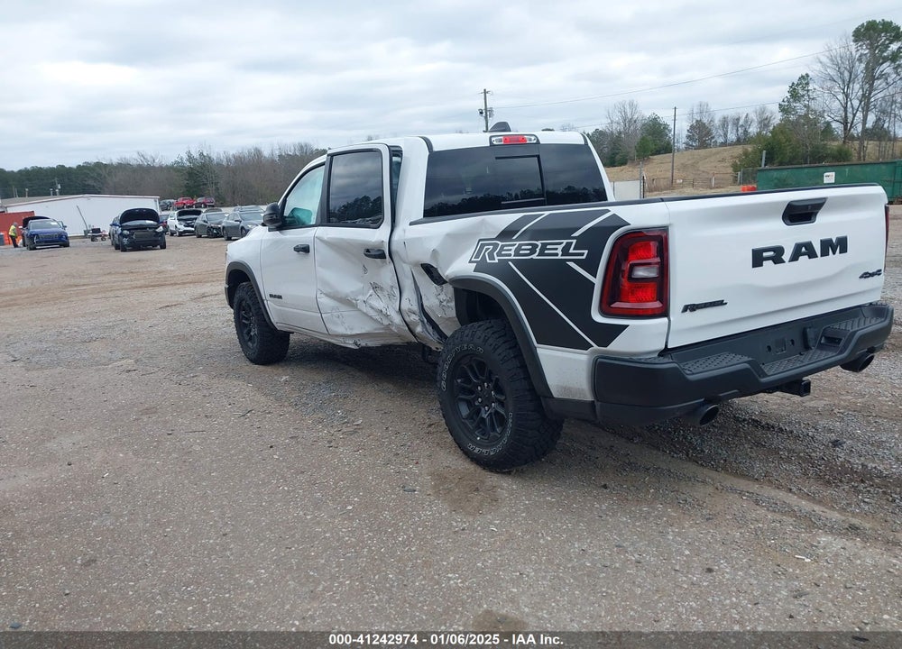2025 RAM 1500 REBEL 4X4 5'7 BOX VIN: 1C6SRFLP6SN574612