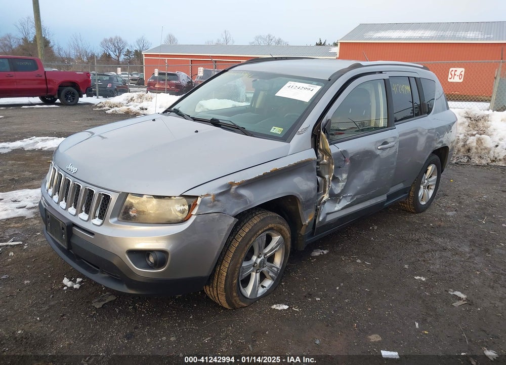 2014 JEEP COMPASS LATITUDE VIN: 1C4NJDEB6ED735005