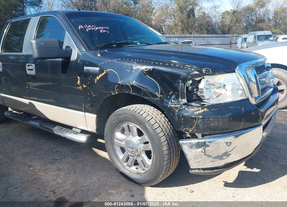 2007 FORD F-150 XLT VIN: 1FTRW12W57KD12956