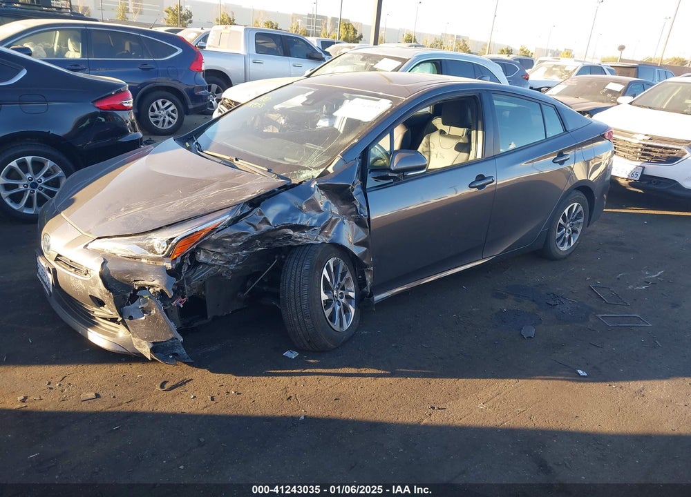 2020 TOYOTA PRIUS LIMITED VIN: JTDKARFU9L3104882