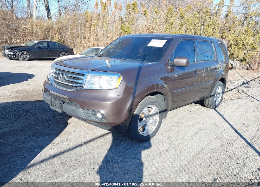 2012 HONDA PILOT VIN: 5FNYF4H54CB031167