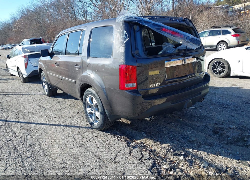 2012 HONDA PILOT VIN: 5FNYF4H54CB031167