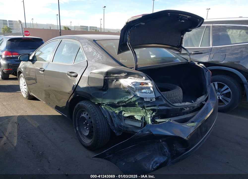 2017 TOYOTA COROLLA LE VIN: 2T1BURHE0HC870799