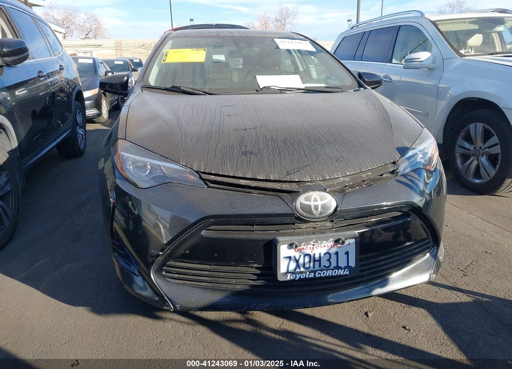 2017 TOYOTA COROLLA LE VIN: 2T1BURHE0HC870799