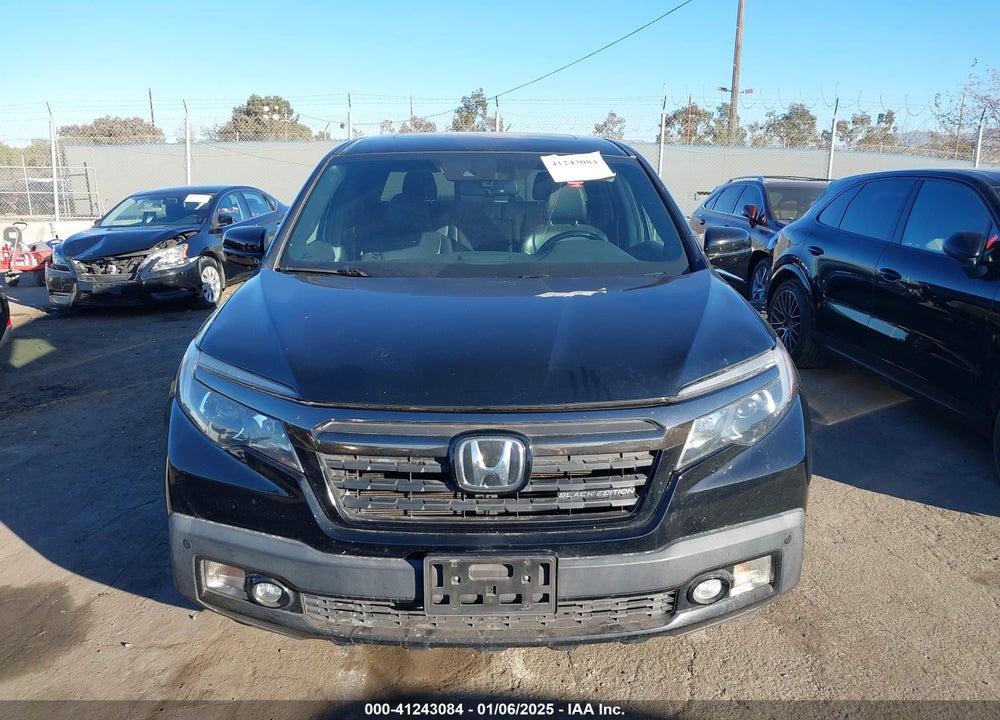 2017 HONDA RIDGELINE BLACK EDITION VIN: 5FPYK3F88HB013546