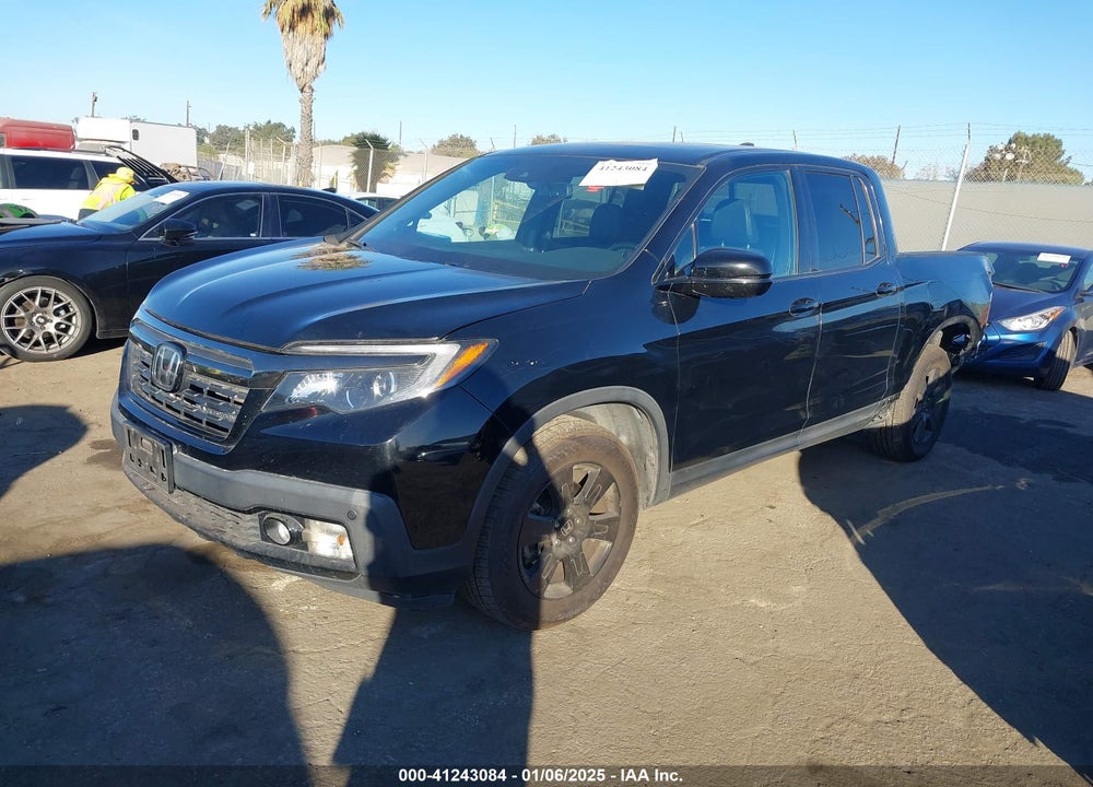 2017 HONDA RIDGELINE BLACK EDITION VIN: 5FPYK3F88HB013546