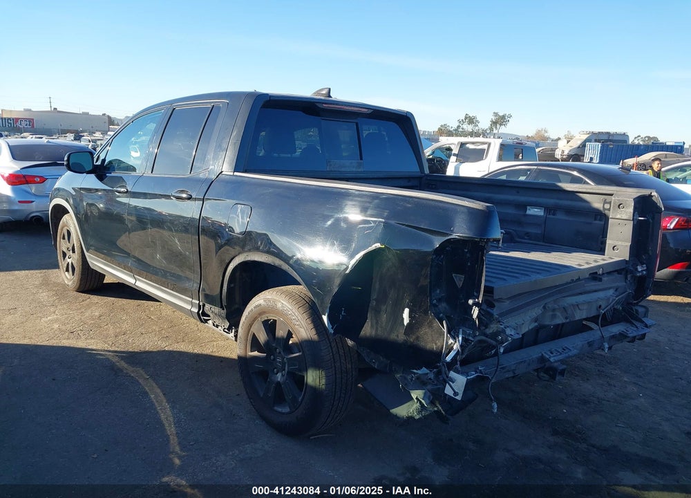 2017 HONDA RIDGELINE BLACK EDITION VIN: 5FPYK3F88HB013546