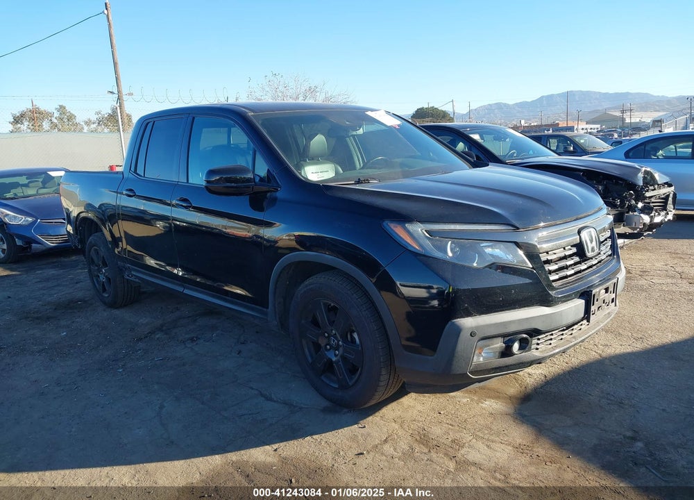 2017 HONDA RIDGELINE BLACK EDITION VIN: 5FPYK3F88HB013546