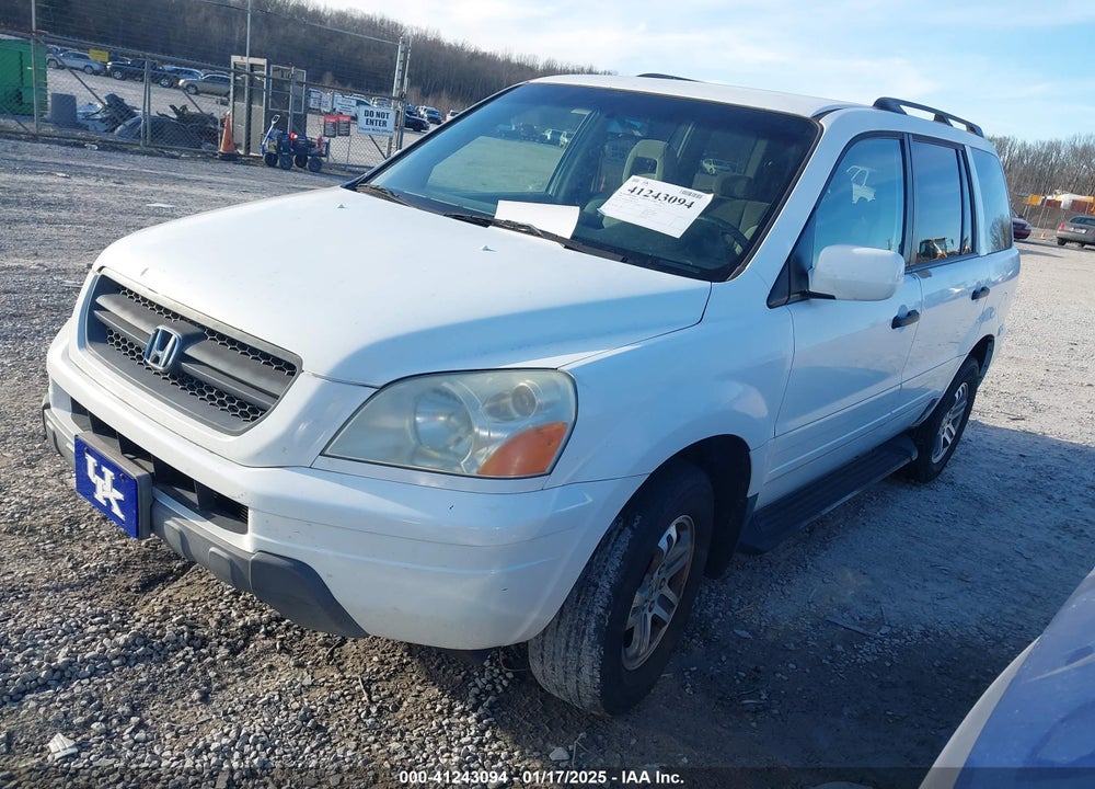 2005 HONDA PILOT EX VIN: 5FNYF184X5B023972