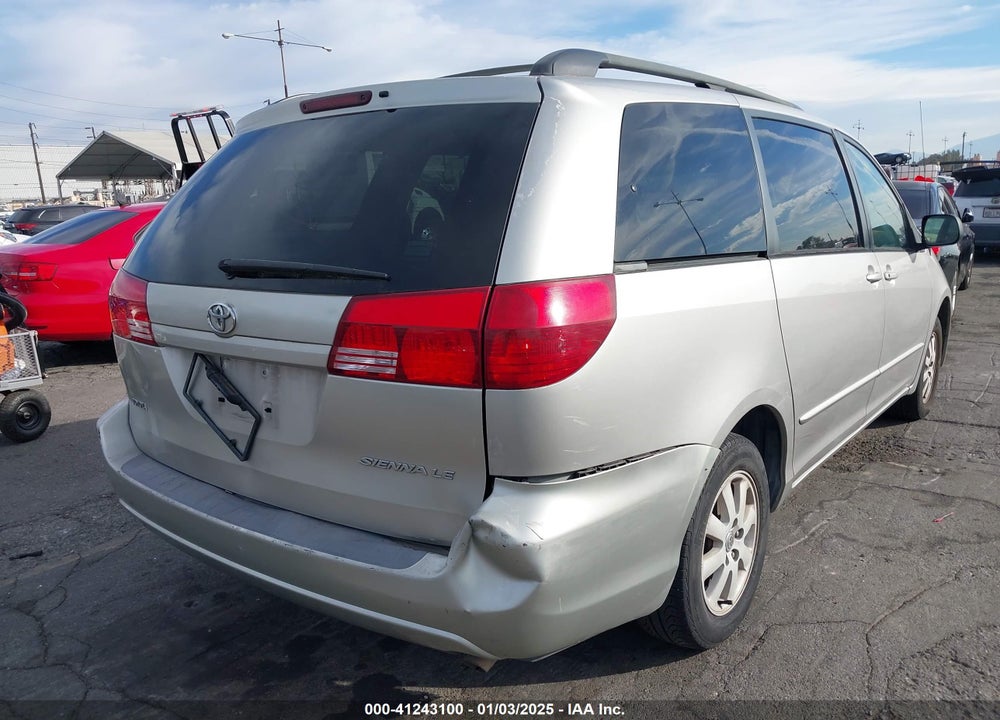 2004 TOYOTA SIENNA LE VIN: 5TDZA23C54S083479