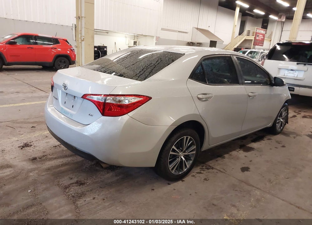 2016 TOYOTA COROLLA LE PLUS VIN: 2T1BURHE1GC580991