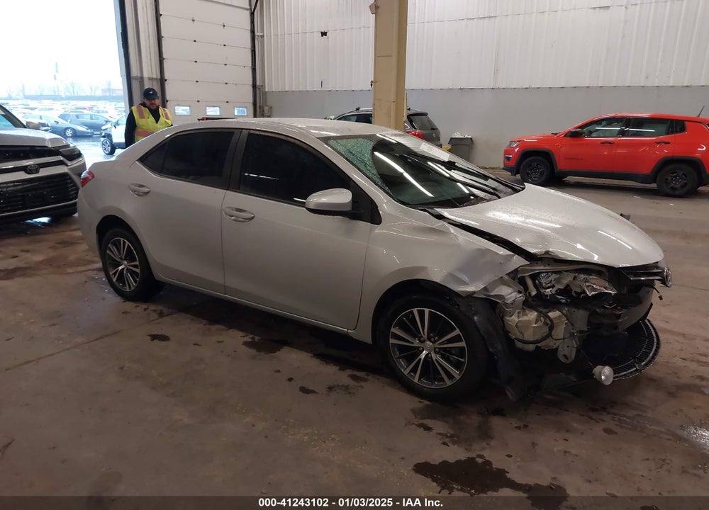2016 TOYOTA COROLLA LE PLUS VIN: 2T1BURHE1GC580991