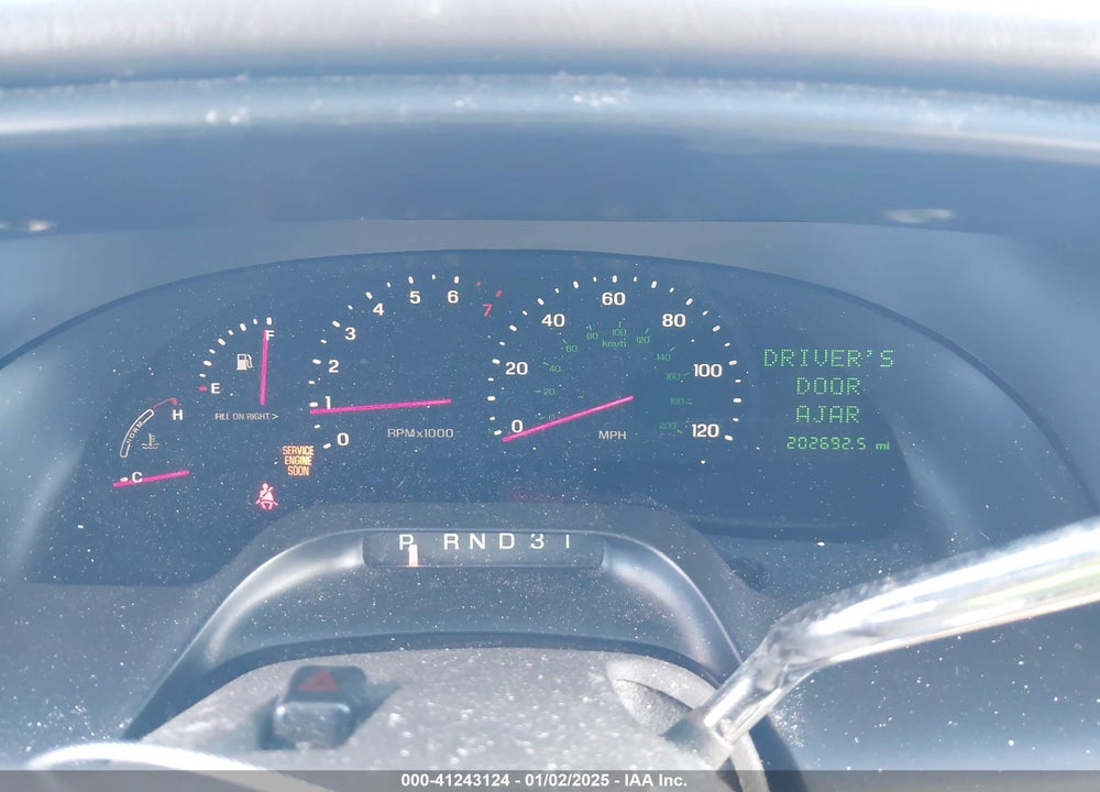 2002 LINCOLN CONTINENTAL VIN: 1LNHM97V02Y646300