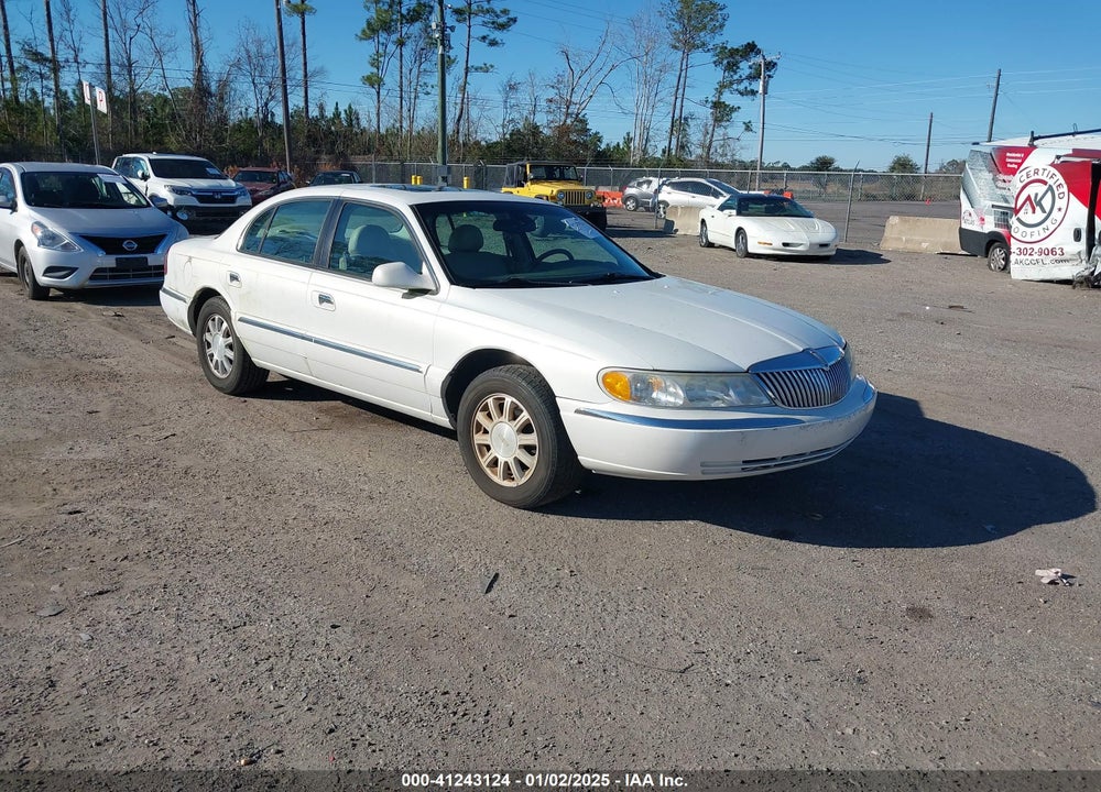 2002 LINCOLN CONTINENTAL VIN: 1LNHM97V02Y646300