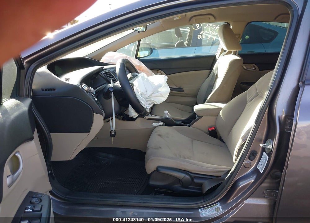 2013 HONDA CIVIC LX VIN: 19XFB2F58DE292190