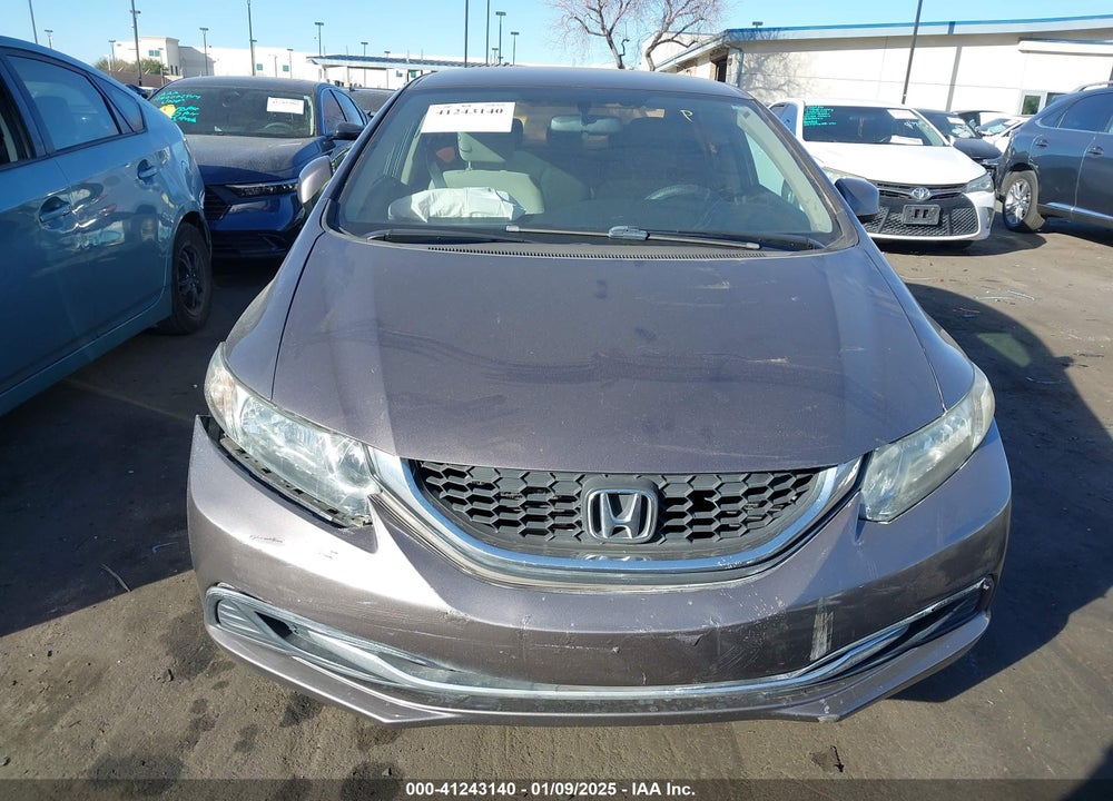 2013 HONDA CIVIC LX VIN: 19XFB2F58DE292190