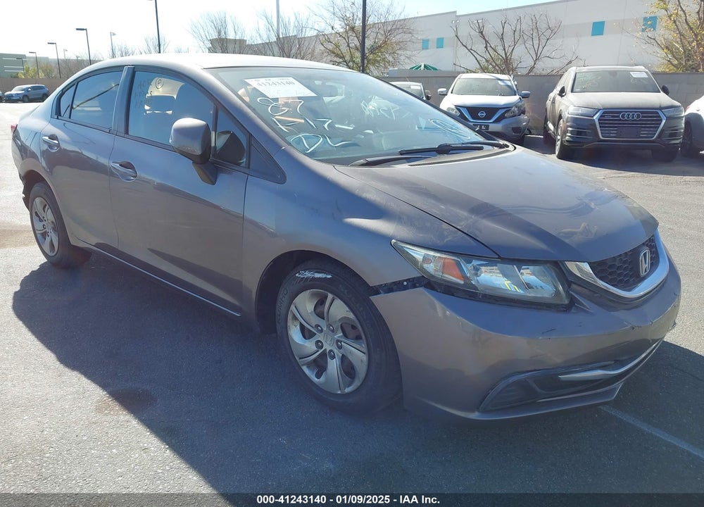 2013 HONDA CIVIC LX VIN: 19XFB2F58DE292190