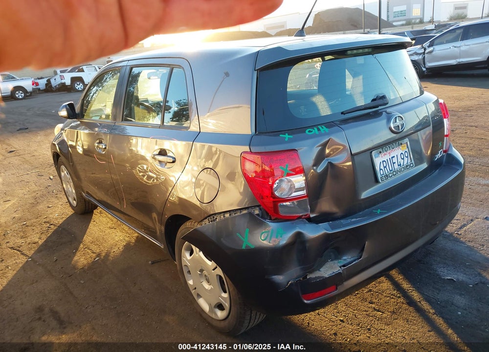 2011 TOYOTA SCION XD VIN: JTKKU4B45B1014986