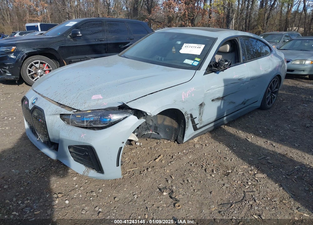 2023 BMW I4 M50 VIN: WBY33AW0XPFR11279