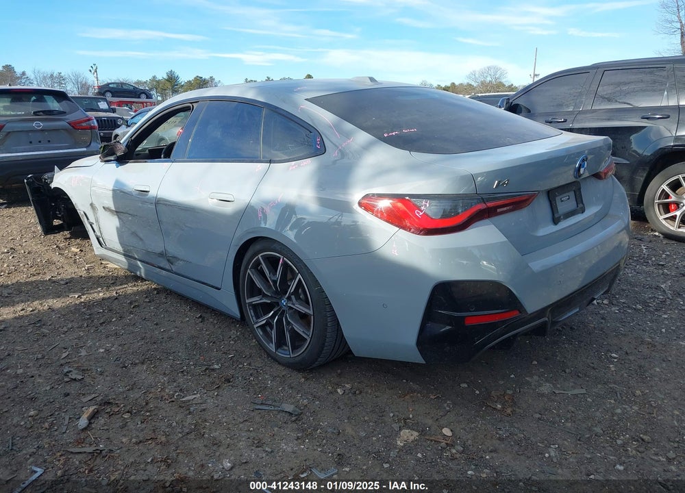 2023 BMW I4 M50 VIN: WBY33AW0XPFR11279