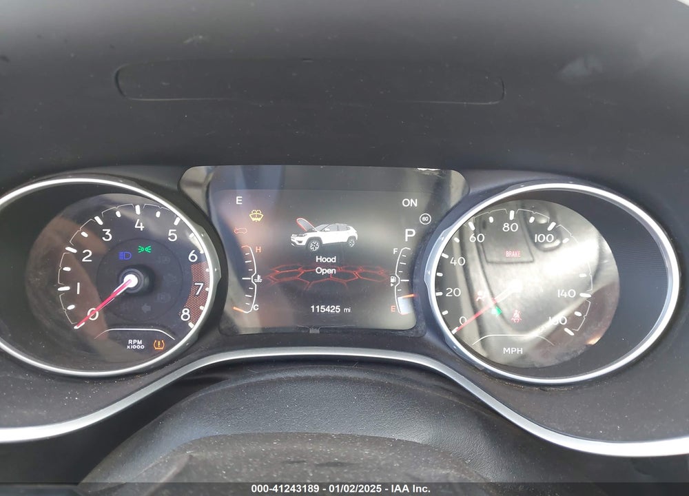 2019 JEEP COMPASS SPORT FWD VIN: 3C4NJCAB0KT736740