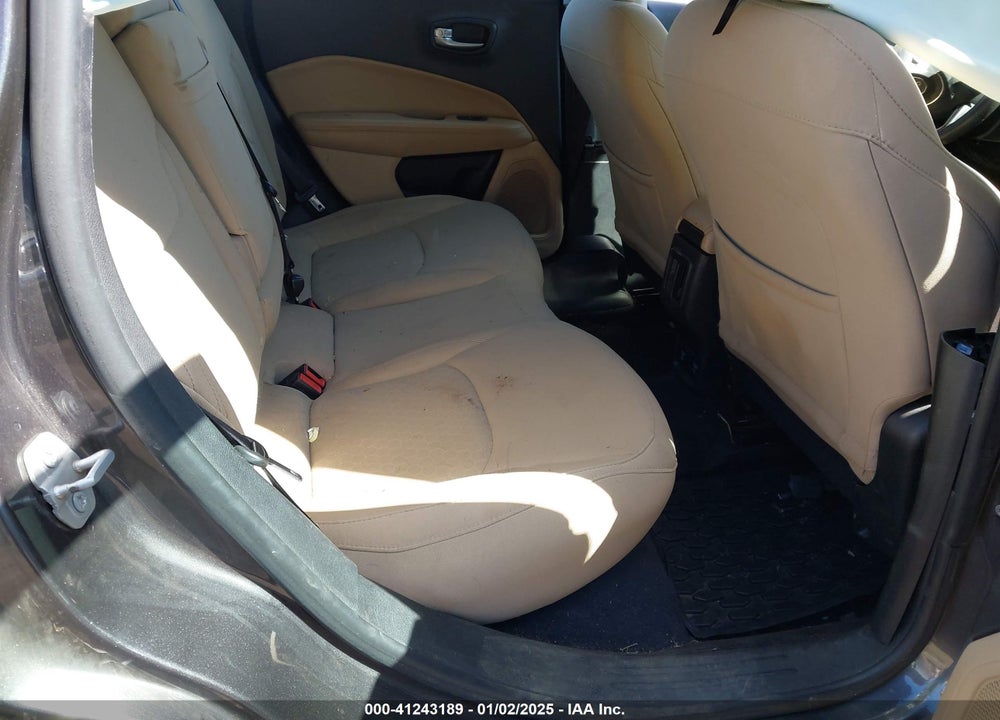 2019 JEEP COMPASS SPORT FWD VIN: 3C4NJCAB0KT736740