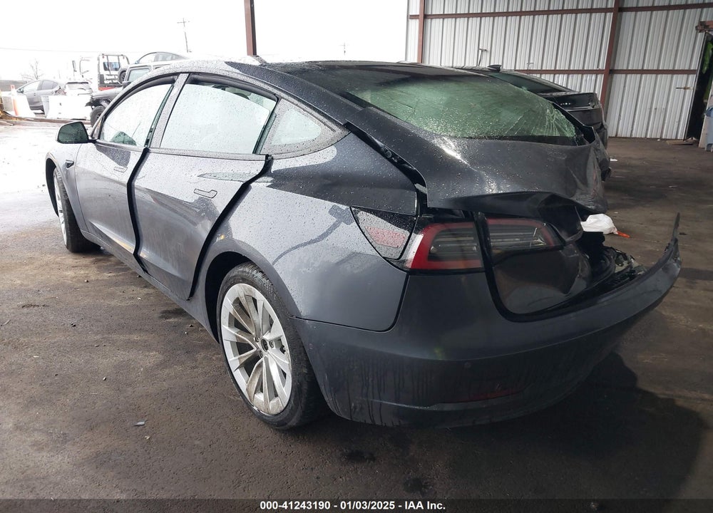 2022 TESLA MODEL 3 LONG RANGE DUAL MOTOR ALL-WHEEL DRIVE VIN: 5YJ3E1EB9NF338892