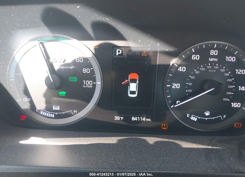 2016 HYUNDAI SONATA HYBRID VIN: KMHE24L14GA016729