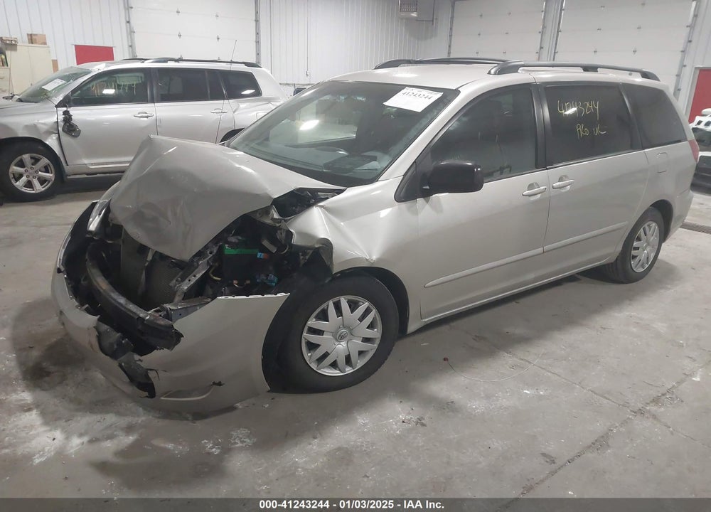 2008 TOYOTA SIENNA LE VIN: 5TDZK23C98S128314