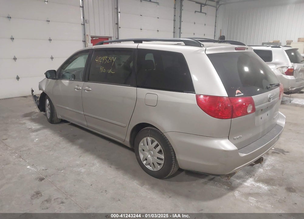 2008 TOYOTA SIENNA LE VIN: 5TDZK23C98S128314