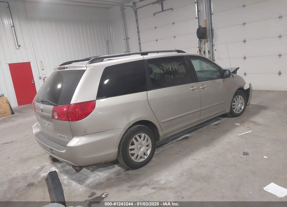 2008 TOYOTA SIENNA LE VIN: 5TDZK23C98S128314