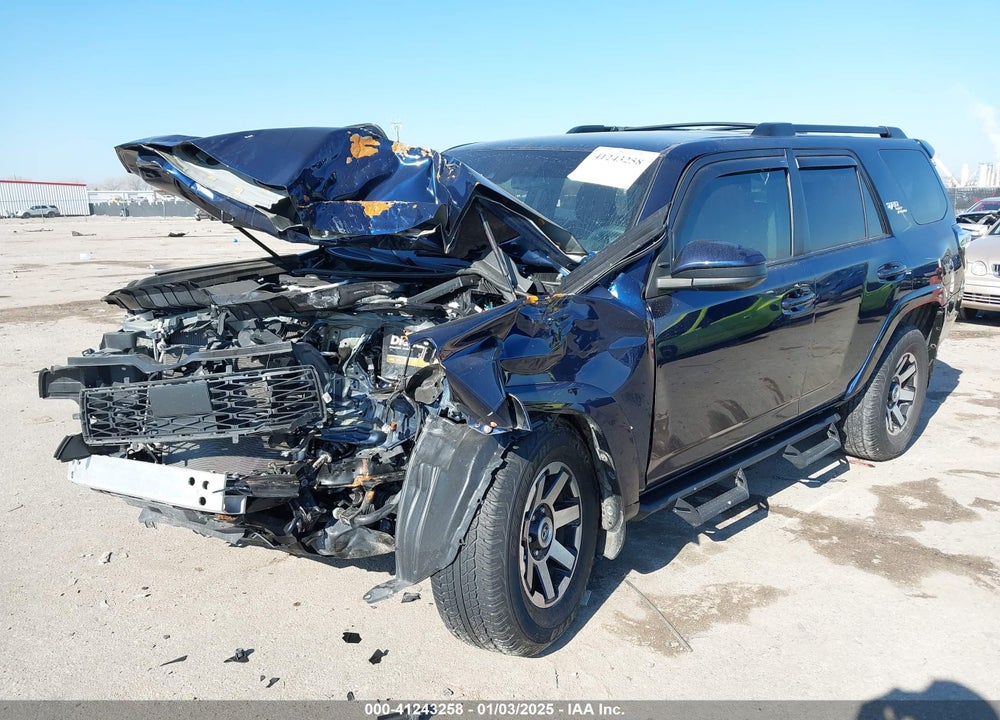 2021 TOYOTA 4RUNNER TRD OFF ROAD VIN: JTEPU5JR3M5959877